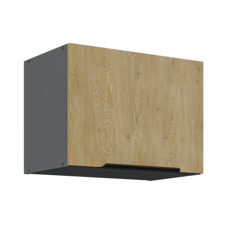 Szafka kuchenna okapowa 50 cm CREMA dąb cremona / antracyt 50 GU-36 1F